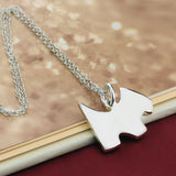 S925 Sterling Silver Bone Necklace - Exaggerated Collarbone Chain