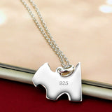 S925 Sterling Silver Bone Necklace - Exaggerated Collarbone Chain
