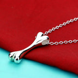 S925 Silver Dog Necklace for Men and Women, Christmas Gift