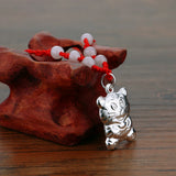 S925 Zodiac Necklace Animal Pendant Silver Jewelry