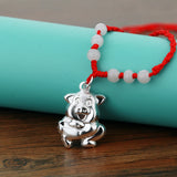 S925 Zodiac Necklace Animal Pendant Silver Jewelry
