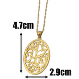 Shia Imam Hussain Pendant Necklace Islamic Jewelry