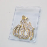 Muslim Allah Crystal Pendant Necklace Islam Arabic God Messenger Jewelry