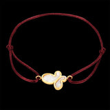 DIY Stainless Steel Rope Bracelet Valentine Couple Bangle