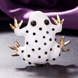 Enamel Frog Brooches - Anniversary Jewelry for Men and Women