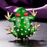 Enamel Frog Brooches - Anniversary Jewelry for Men and Women